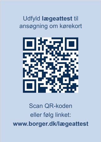 Lægeattest kørekort